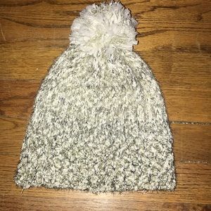 Sparkley Winter Pom Beanie